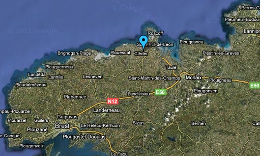 Plougoulm -Frankreich-Bretagne-Finistere